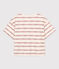 Damen-T-Shirt LE BOXY aus Baumwolle weiss AVALANCHE+STOP/ MULTICO