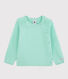 Baby-Cardigan aus Bio-Baumwollstrick in Blau