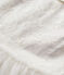 Kinder-Festtagskleid aus Jacquard und Tüll für Mädchen weiss MARSHMALLOW