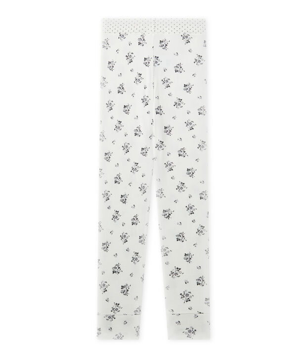 M&auml;dchen-Schlafanzughose Mix & Match weiss/grau/vielfarbig