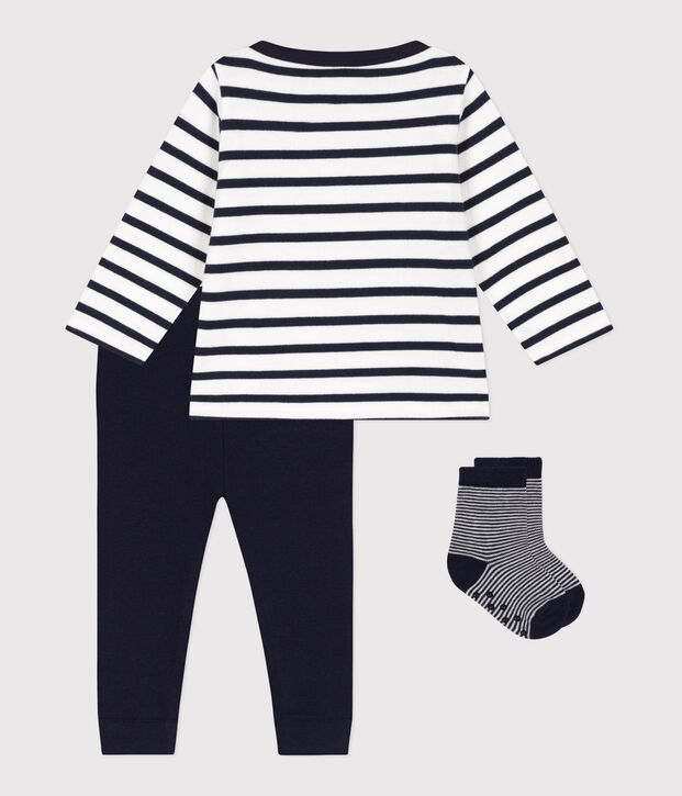 3-teiliges Baby-Geschenkset vielfarbig