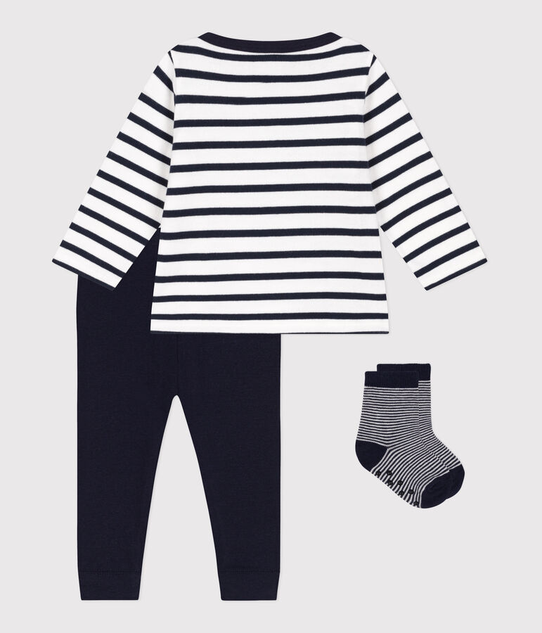 3-teiliges Baby-Geschenkset vielfarbig