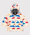 Bedruckter Baby-Anorak weiss AVALANCHE/ MULTICO
