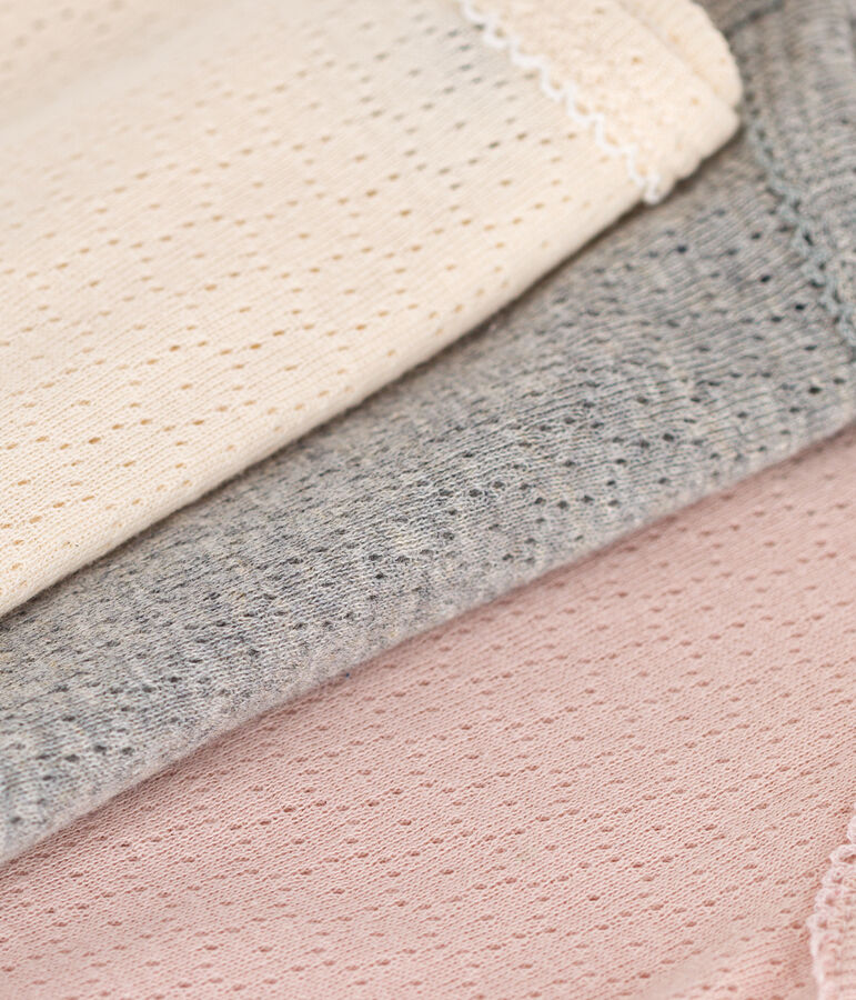 3er-Set Tr&auml;ger-Bodys aus Baumwolle variante 1