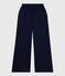 Damen-Hose aus Baumwolle blau SMOKING