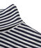 Damen-Unterziehpullover mit Colette-Streifenmuster blau SMOKING/grau BELUGA