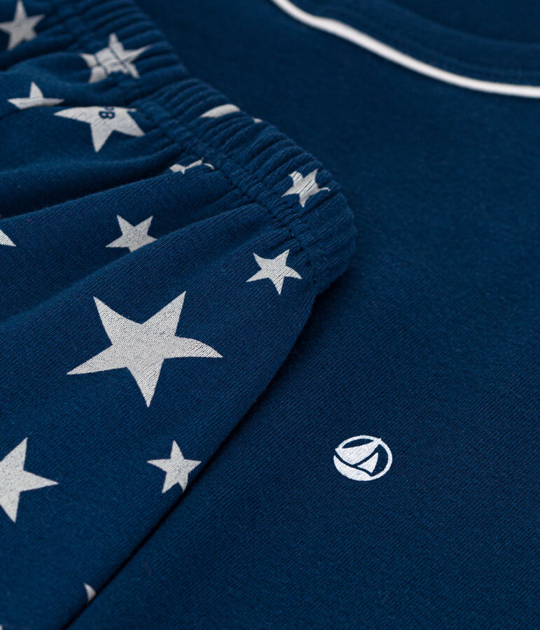 Kurzer Kinderpyjama aus Baumwolle INCOGNITO/ MARSHMALLOW