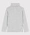 Unterziehpullover aus Baumwolle für Mädchen / Jungen grau BELUGA