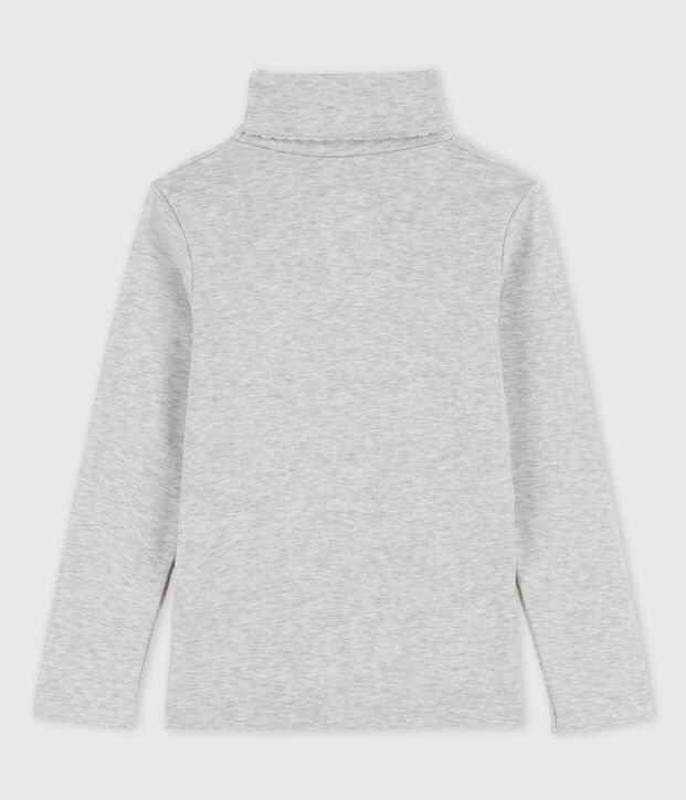 Unterziehpullover aus Baumwolle f&uuml;r M&auml;dchen / Jungen grau