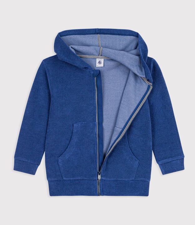 Kinder-Sweatshirt mit Rei&szlig;verschluss aus Baumwolle CREPUSCULE