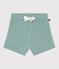Baby-Shorts aus Baumwoll-Frottee grün PAUL
