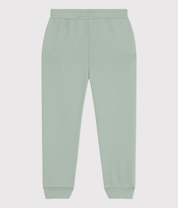 Jogginghose aus Molton f&uuml;r Kinder/M&auml;dchen gr&uuml;n