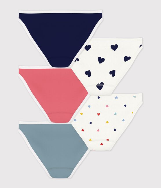 Set Damen-Slips aus gemusterter Baumwolle variante 1