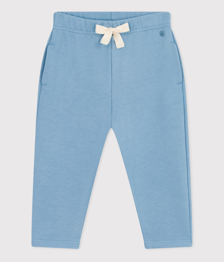 Baby-Hose aus Molton blau