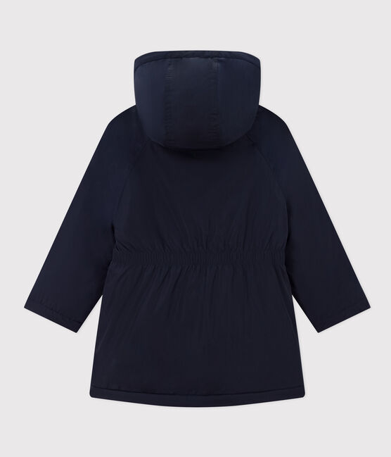 Parka Kinder/Mädchen blau SMOKING