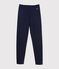 Kinder-Leggings Mädchen blau SMOKING
