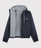 Warmer Windblocker aus recyceltem Material für Damen blau SMOKING