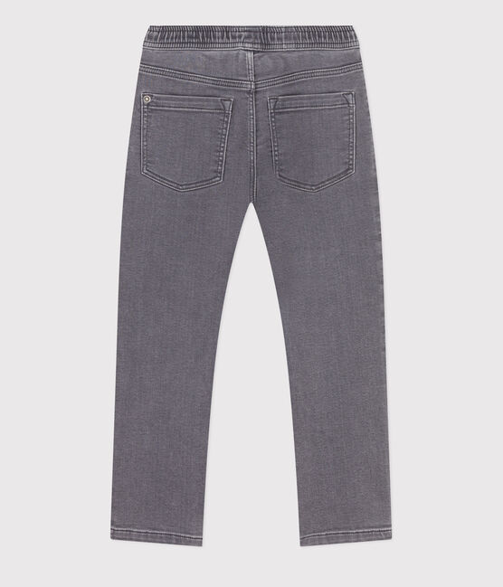 Umweltfreundliche Kinderhose in Regular-Fit-Passform aus Denim für Jungen grau GRIS