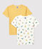 2er-Set kurzärmelige T-Shirts aus Bio-Baumwolle mit Mufflon-Motiv für Jungen variante 1