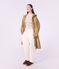 Lange Damen-Regenjacke zweifarbig LATTE