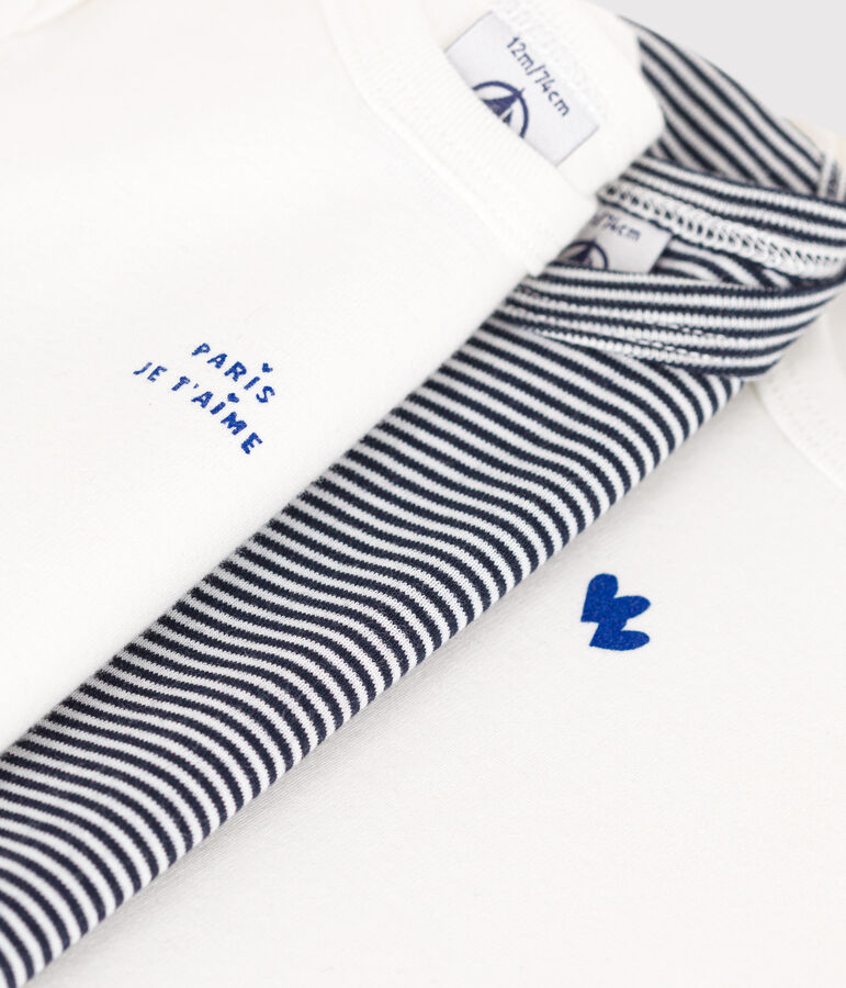 3er-Set kurz&auml;rmelige Bodys aus Baumwolle f&uuml;r Babys vielfarbig