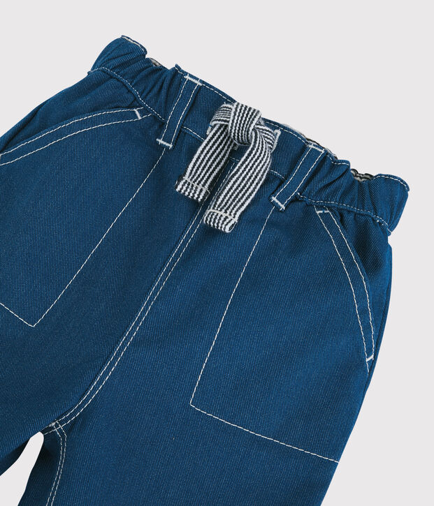 Baby-Hose aus Baumwolle blau