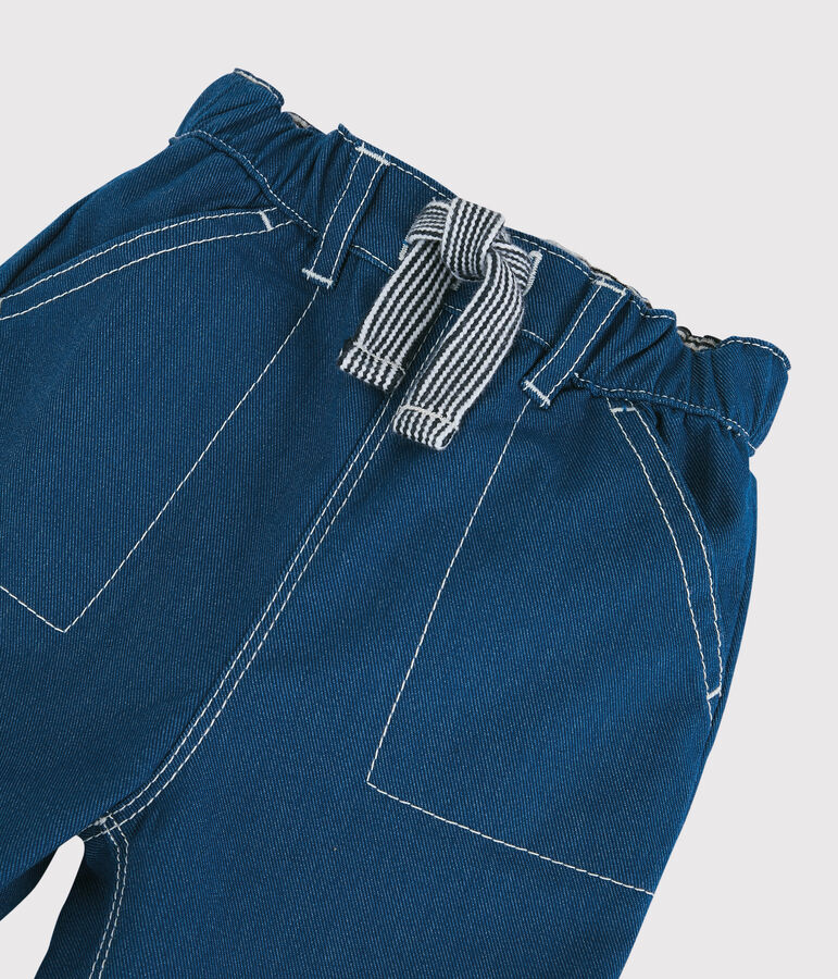 Baby-Hose aus Baumwolle blau MAJOR