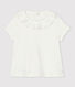 Kurzärmelige Baby-Bluse aus Baumwolle für Mädchen