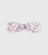 Baby-Stirnband aus Popeline mit Blumenmuster