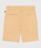 Kinder-Bermudashorts aus Baumwoll-Kattun für Jungen beige FACILE