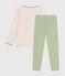 Langärmeliger Pyjama für Mädchen aus Baumwolle PANACOTTA/ SABIO