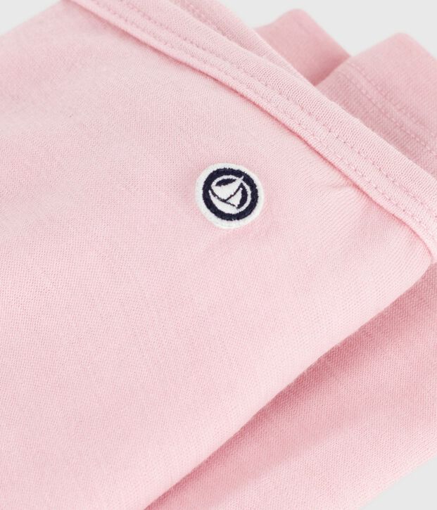 Kinder-Leggings aus einfarbiger Wolle und Baumwolle JOLI