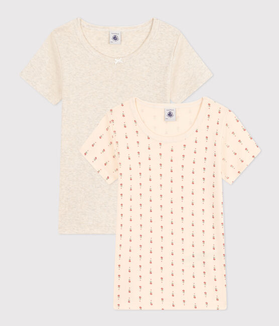 2er-Set Kurzärmelige Kinder-T-Shirts aus Baumwolle variante 1