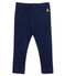 Gemusterte Baby-Legging mit Volants für Mädchen blau SMOKING/weiss MARSHMALLOW CN
