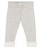 Babyhose aus Samtstrick für Mädchen grau BELUGA CHINE CN