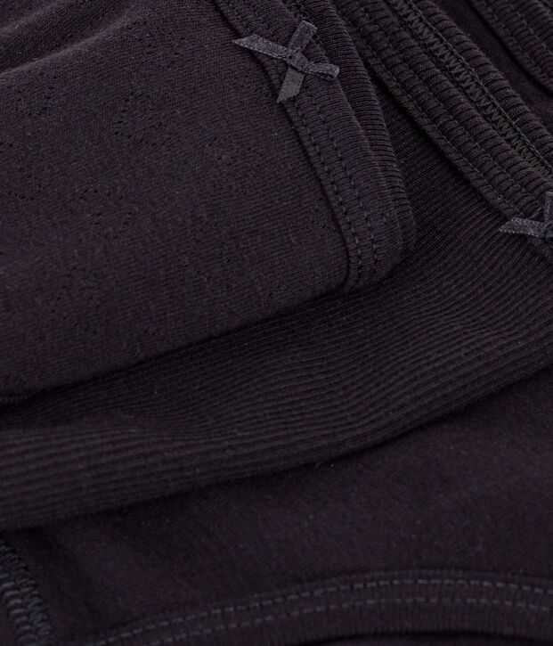 Set Damen-Slips aus Baumwolle vielfarbig