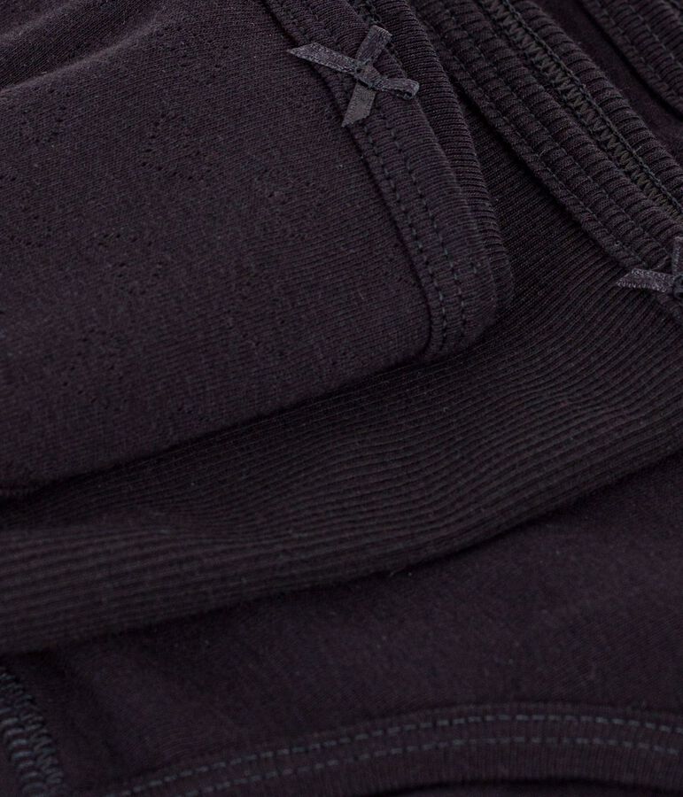 Set Damen-Slips aus Baumwolle vielfarbig