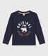 Langärmeliges Kinder-T-Shirt aus Baumwolle für Jungen