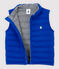 Ärmelloses Baby-Blouson für Jungen blau SURF