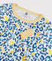 Snugfit-Kinderpyjama mit Panter-Print weiss MARSHMALLOW/weiss MULTICO