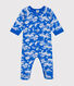 Baby-Pyjama aus Baumwolle, mit Reißverschluss