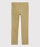 Kinder-Hose aus Sergestoff in Slim-Fit-Passform für Jungen beige JERRYCAN