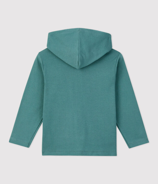 Kapuzen-Sweatshirt f&uuml;r M&auml;dchen und Jungen gr&uuml;n