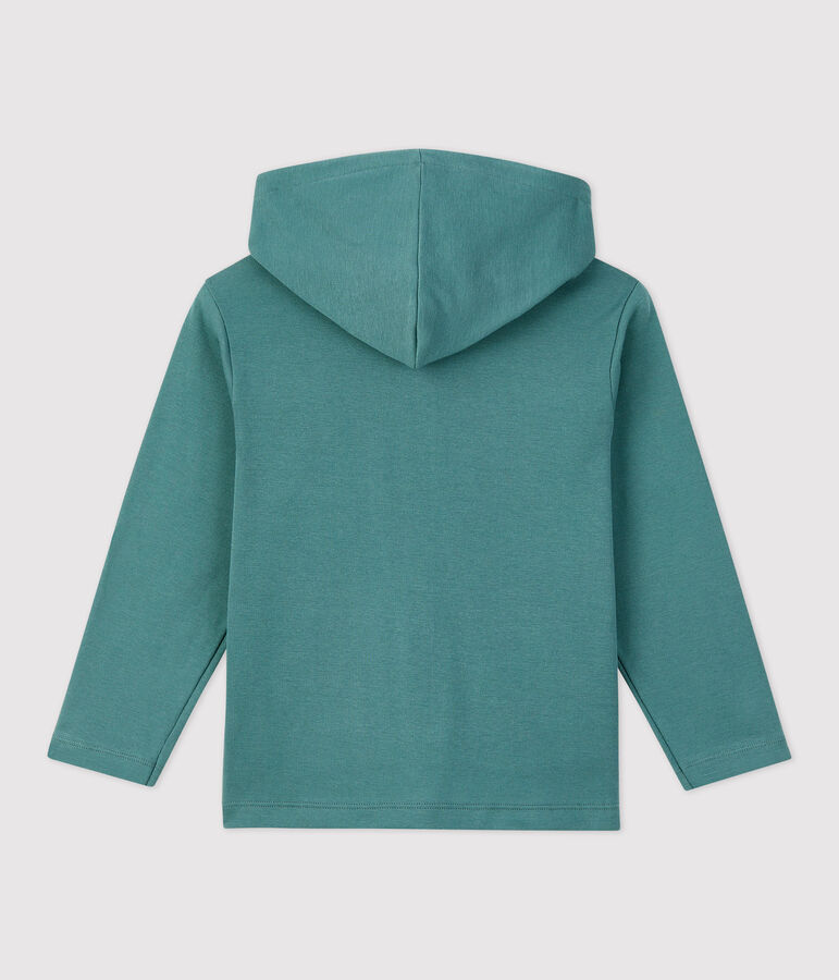 Kapuzen-Sweatshirt f&uuml;r M&auml;dchen und Jungen gr&uuml;n