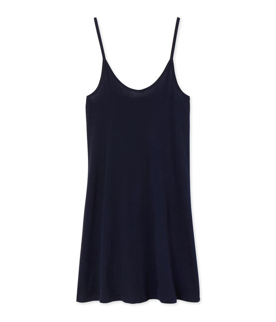 Chemise à bretelles femme en coton léger blau SMOKING