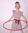 Kinder-Kleid Mädchen weiss MARSHMALLOW/weiss MULTICO