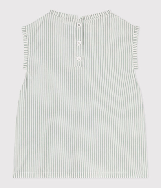 Ärmellose Kinder-Bluse mit Streifen PAUL/ ECUME