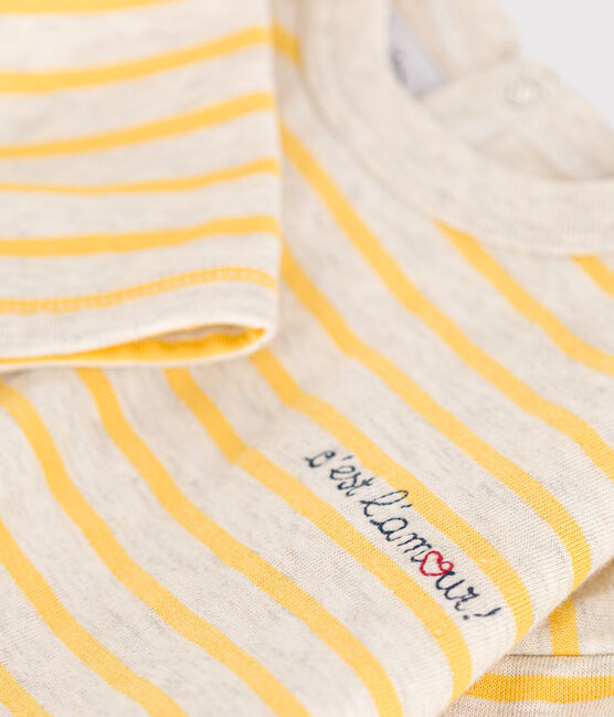 Langärmeliges Baby-T-Shirt aus Doppeljersey MONTELIMAR/ DAISY