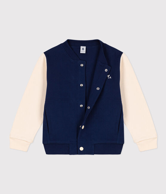 Kinder-Teddyjacke aus Molton für Mädchen / Jungen blau MEDIEVAL/ AVALANCHE