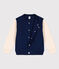 Kinder-Teddyjacke aus Molton für Mädchen / Jungen blau MEDIEVAL/ AVALANCHE